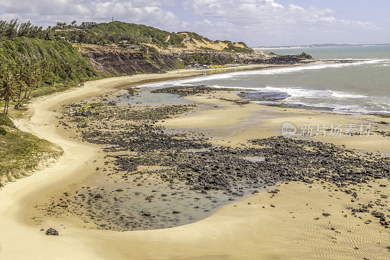 巴西Pipa海滩的Praia do Amor海滩